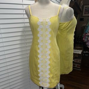 Brand new with tags, gorgeous Lilly Pulitzer yellow dress, size 8